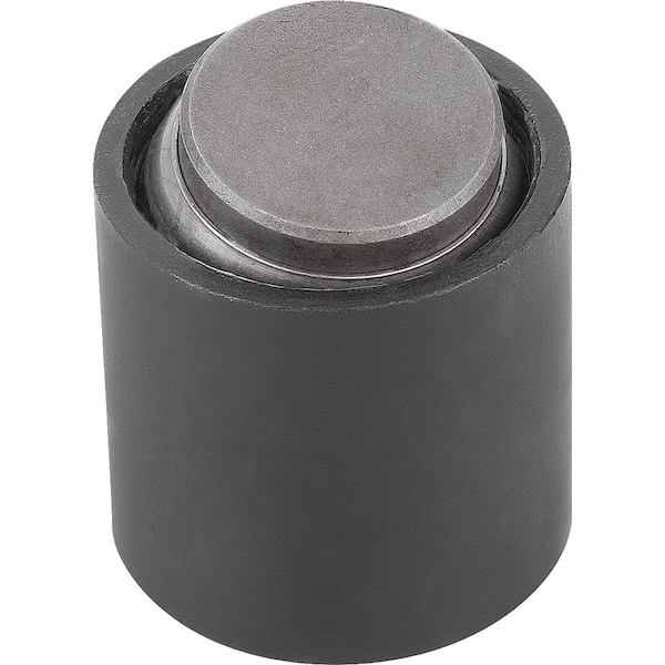 Self-Aligning Pads W O-Ring D1=30, Form:E Carbon Steel, Interchangable Insert, Comp:Stainless Steel